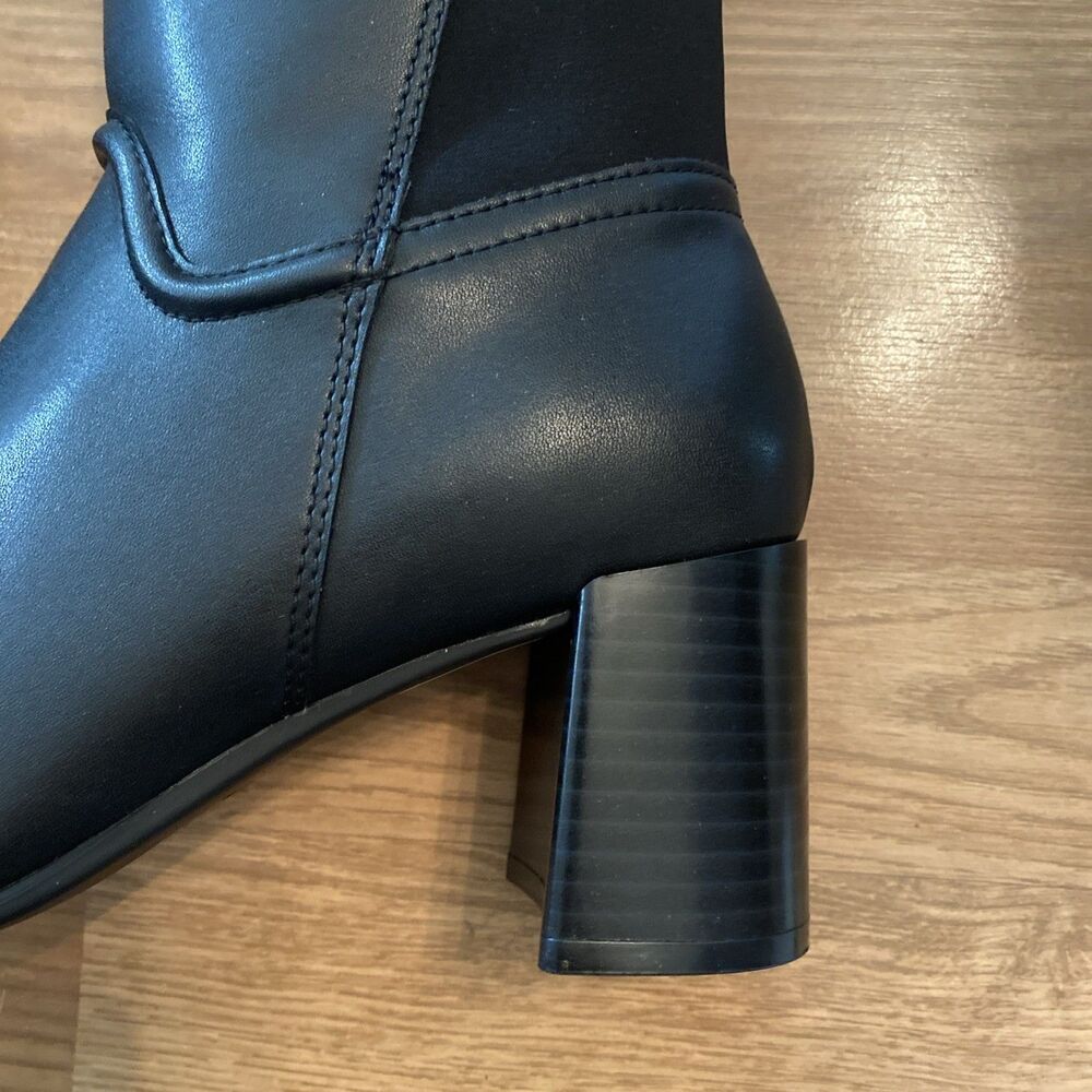 Clarks Women’s Collection Kiersta Cove Knee High Boots Black Size 9.5M New - Picture 6 of 12